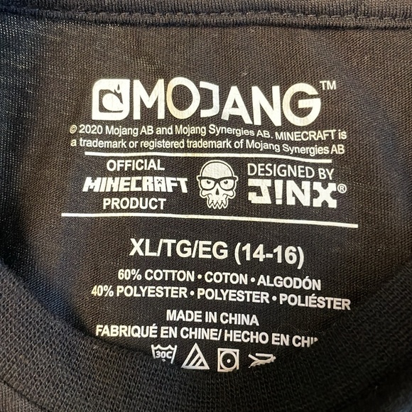 NWT Minecraft Shirt - Picture 3 of 4